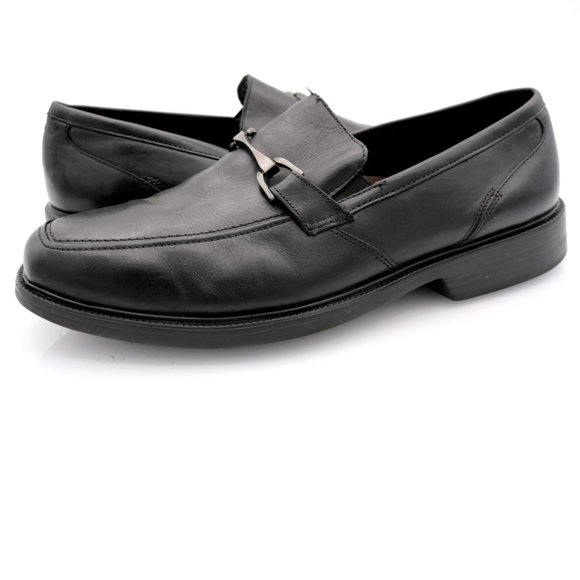 Bostonian Other - Bostonian Mens Black Flex Lite Loafers Dress Shoes
